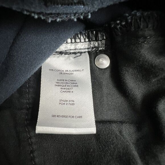 Cabi‎ Womens Mid Rise Bue Floral Curvy Skinny Stretch Jeans Size 10 - Picture 8 of 8